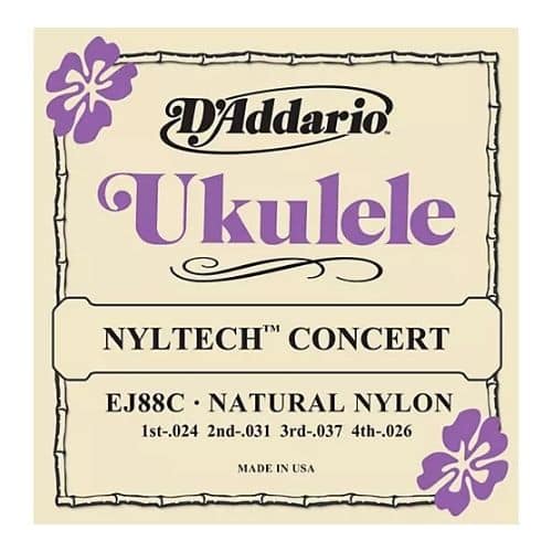 D'addario ej88c nyltech concert ukulele strings
